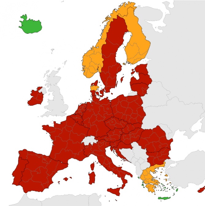 carte Europe
